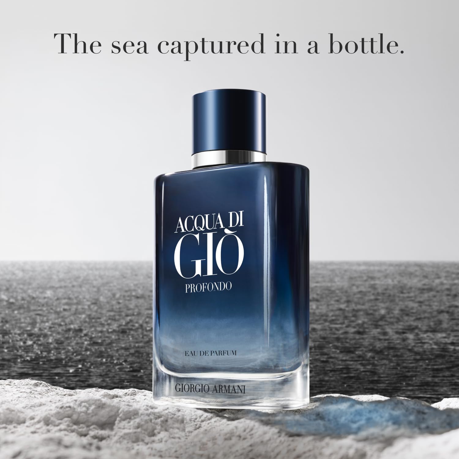 Armani Beauty Acqua di Giò Profondo Eau de Parfum for Men - Fresh Aromatic Cologne with Mandarin, Lavender & Cedarwood Notes - Perfect for Daily Wear, Office & Special Occasions