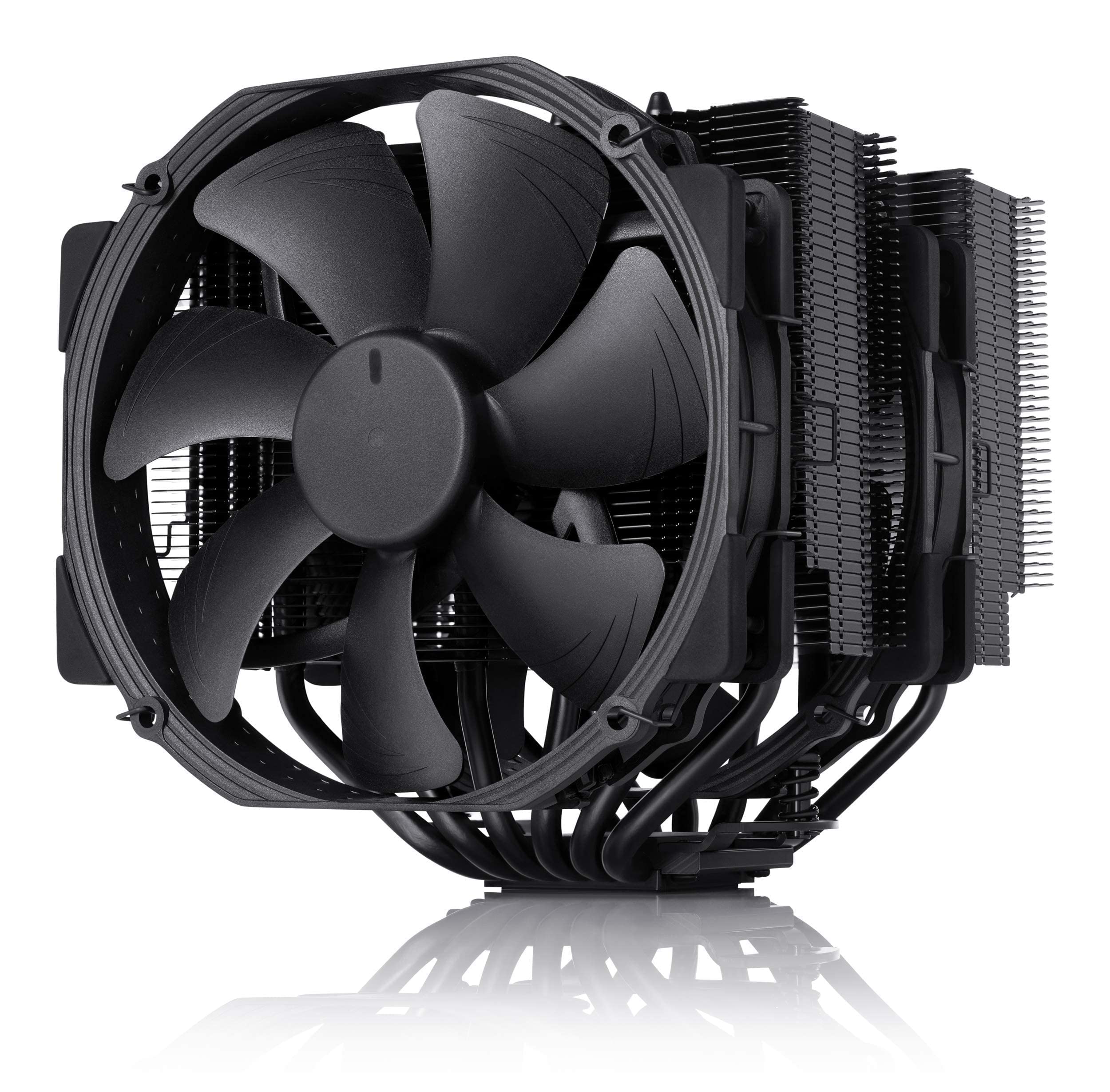 Noctua NH-D15 chromax.Black Premium CPU Cooler with NA-HC4 chromax.White Heatsink Covers - High Performance Air Cooling for Gaming PCs, Workstations, and Overclocking
