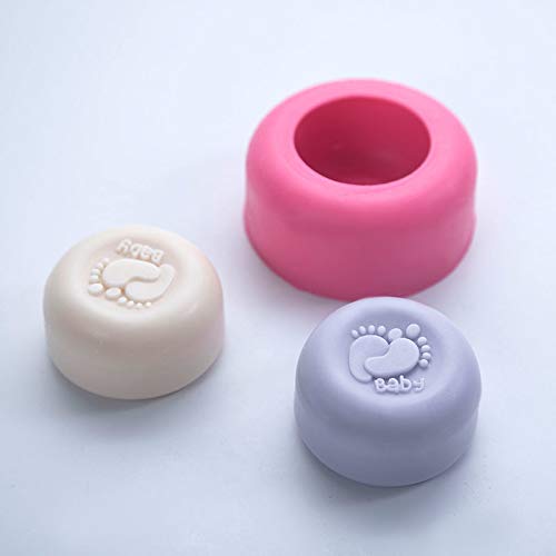 Premium Silicone Molds for Baking - Baby Foot & Handprint Keepsake, DIY Soap, Chocolate, Cake, Brownie & Pudding Making - Perfect for Home Baking, Gift Making & Craft Projects