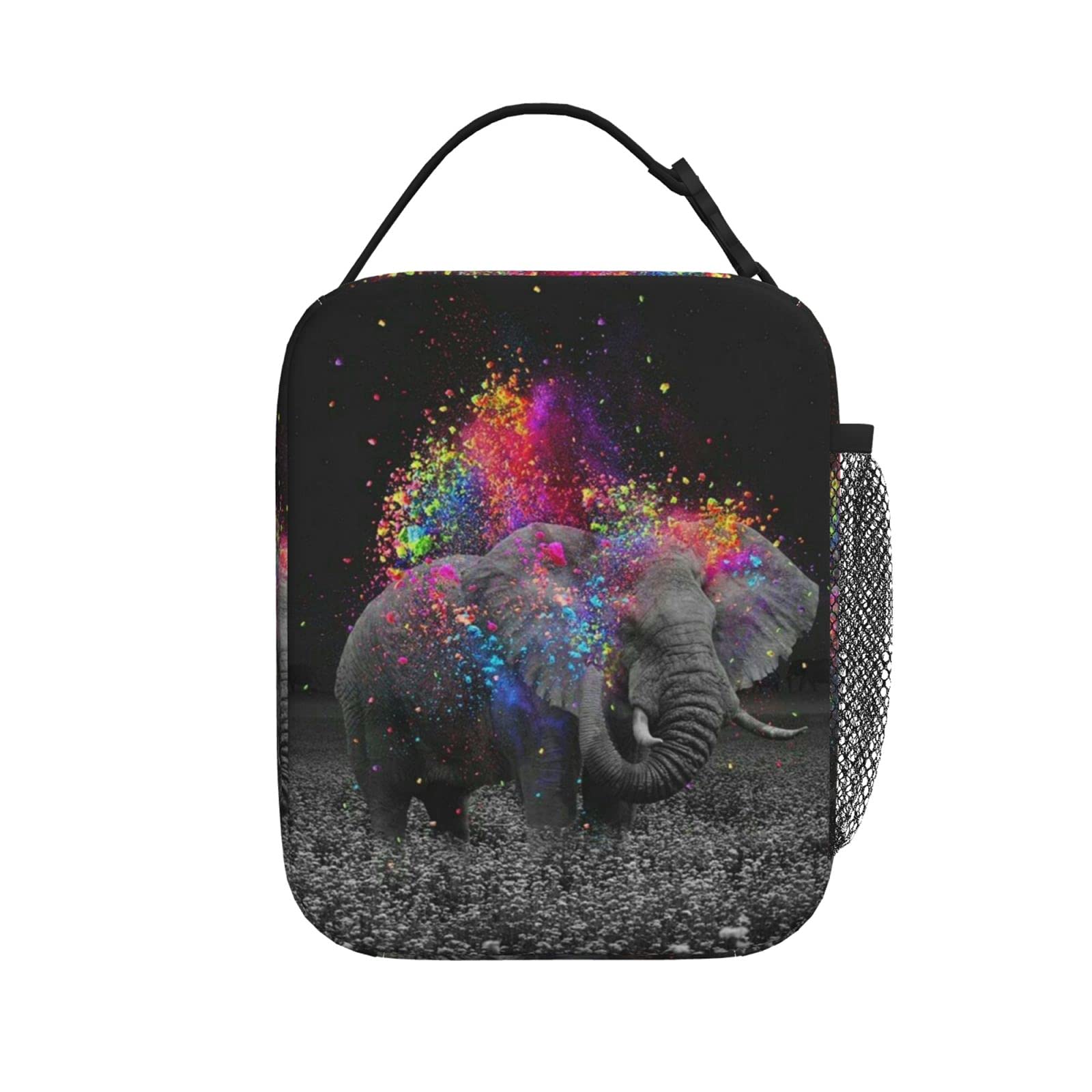 Insulated Elephant Lunch Bag - Thermal & Cold Food Container for Adults & Teens - Portable Meal Tote for Work, School & Picnics