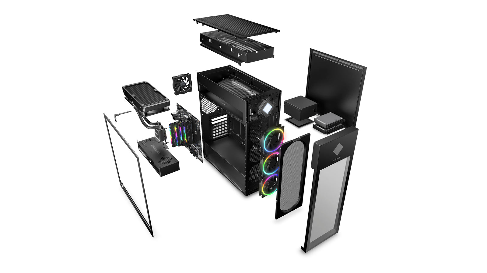 OMEN 45L Gaming Desktop PC - High Performance Intel Core i7, NVIDIA RTX 3080, 32GB RAM, 1TB SSD - Perfect for 4K Gaming, Streaming & VR Experiences