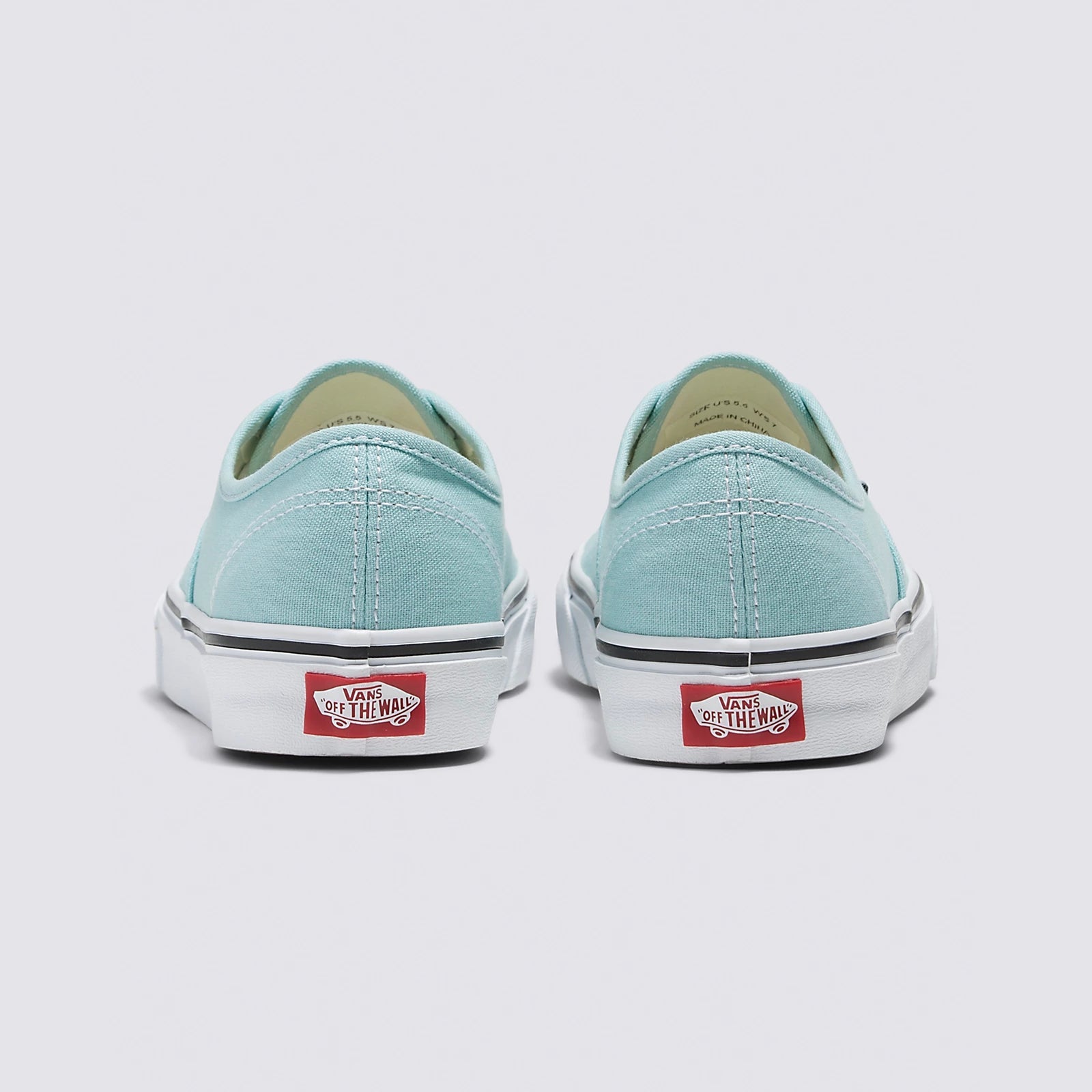 VANS Women's Authentic Skate Shoes - Classic Low-Top Sneakers in Canal Blue | Comfortable & Durable for Casual Wear, Street Style & Everyday Fashion