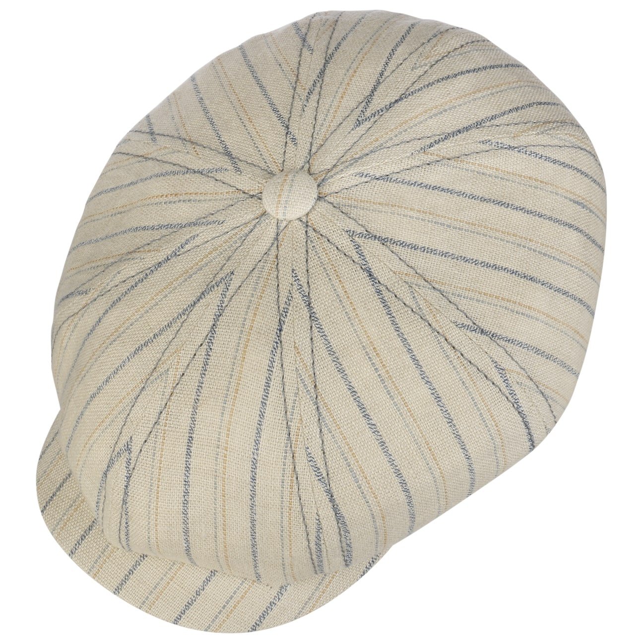 Stetson Hatteras Ledford Linen Flat Cap for Men - Classic Summer Hat for Outdoor Activities, Golf, Fishing & Casual Wear