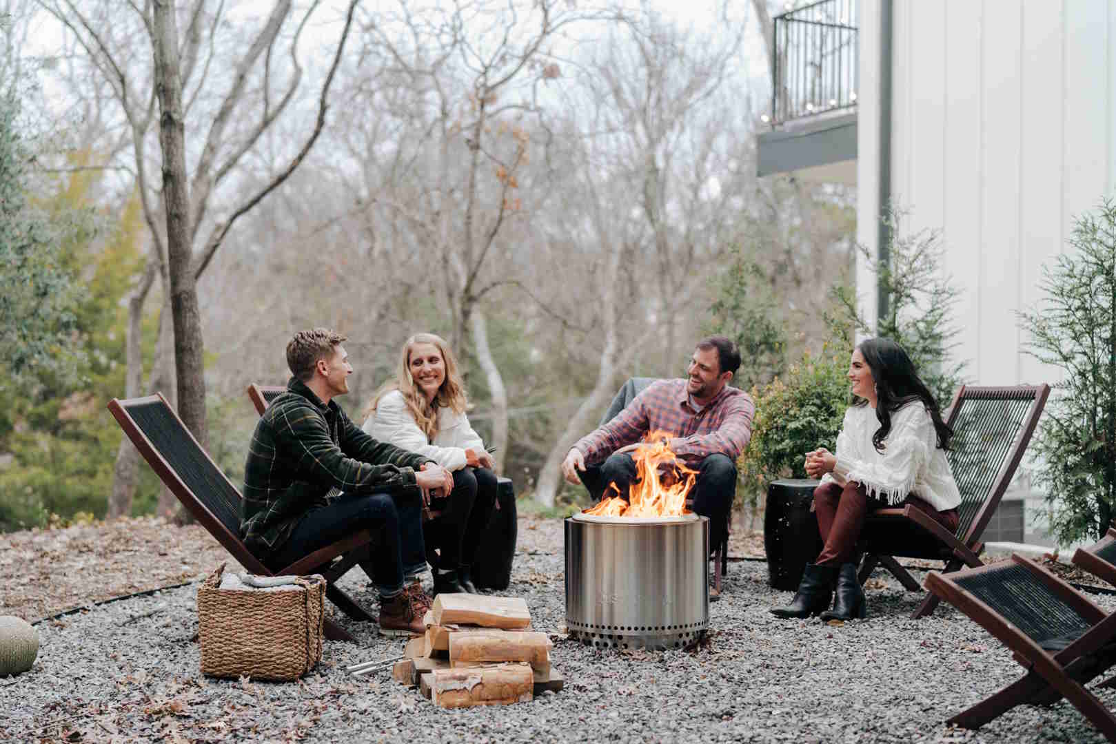 Solo Stove Bonfire 2.0 Smokeless Fire Pit with Stand - Portable Outdoor Camping Fire Pit for Backyard, Patio, Beach & Camping Adventures