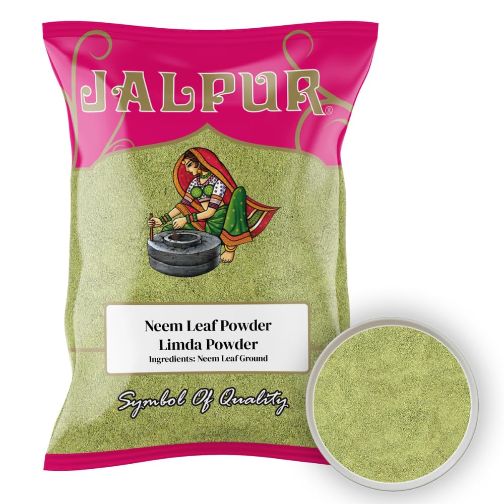 Organic Neem Leaf Powder (Limda Powder) - 50g | Natural Ayurvedic Herbal Supplement for Skin, Hair & Immune Support | Perfect for DIY Beauty, Detox & Wellness Recipes