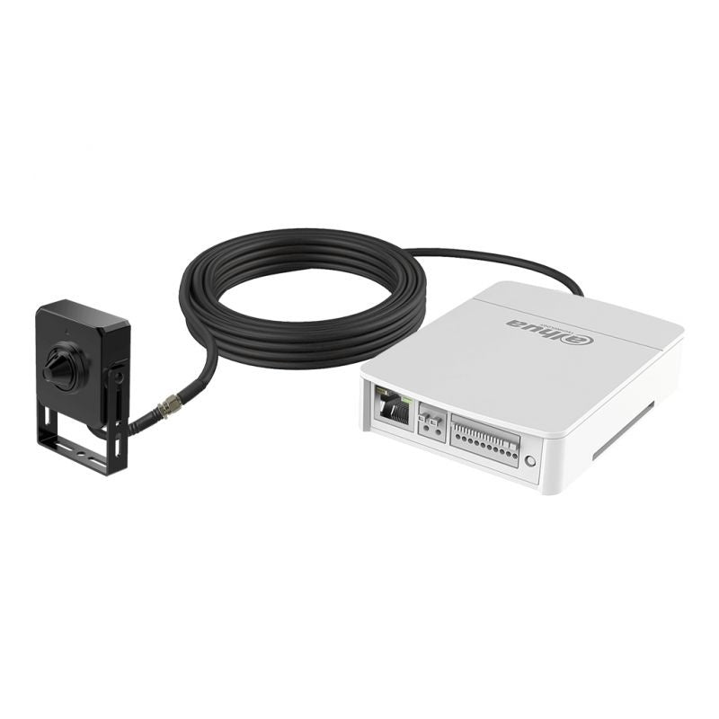 2MP Day/Night Pinhole Camera with 2.8mm Lens - HUM8241 E1 L4 Square Built-in Security Camera for Home & Office Surveillance