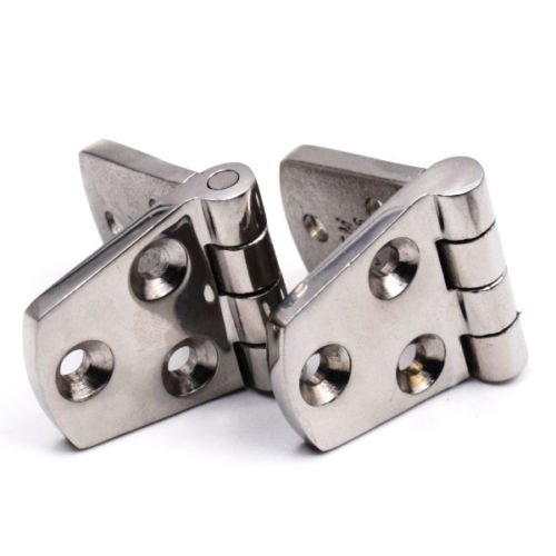 2PCS Stainless Steel Marine Boat Door Hinge 3