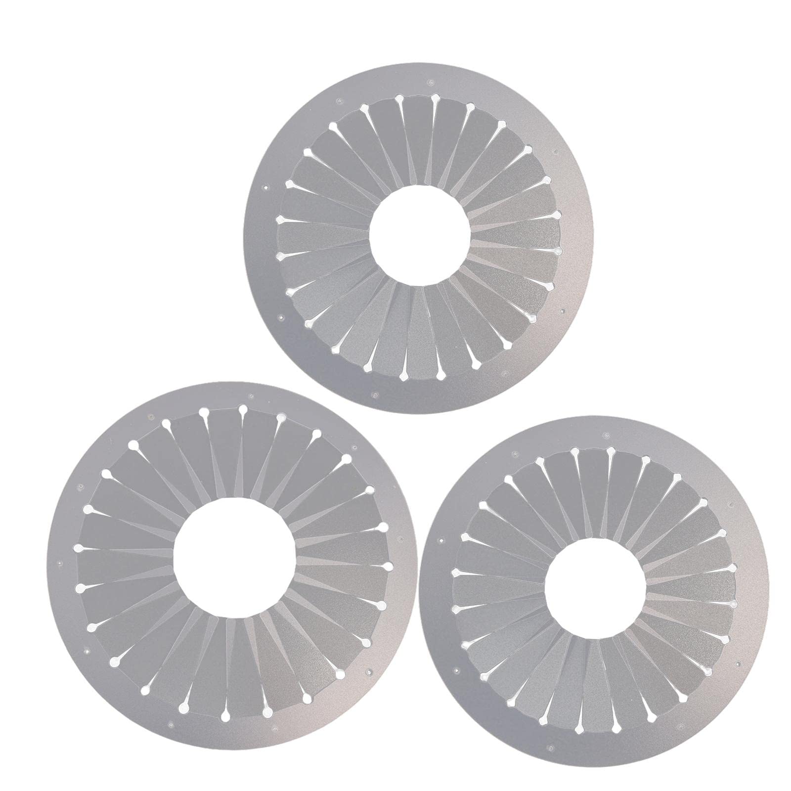 SM SunniMix 3-Piece Ribbon Rosette Brooch Set - DIY Rose Maker Kit for Patchwork, Sewing & Crafting | Perfect for Hair Accessories, Gift Wrapping & Home Decor