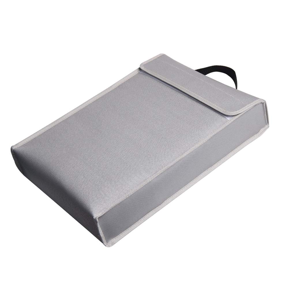Waterproof Fireproof Document Bag - A4 Fire Resistant Waterproof Pouch for Files, Passports, Money - Ideal for Travel, Office, Emergency Protection & Storage