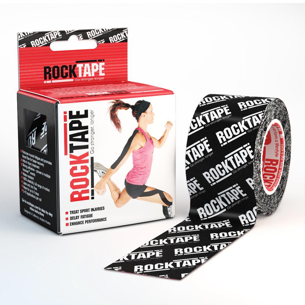 RockTape Kinesiology Tape - 5cm x 5m Roll for Pain Relief & Muscle Support - Ideal for Athletes, Runners & Physical Therapy