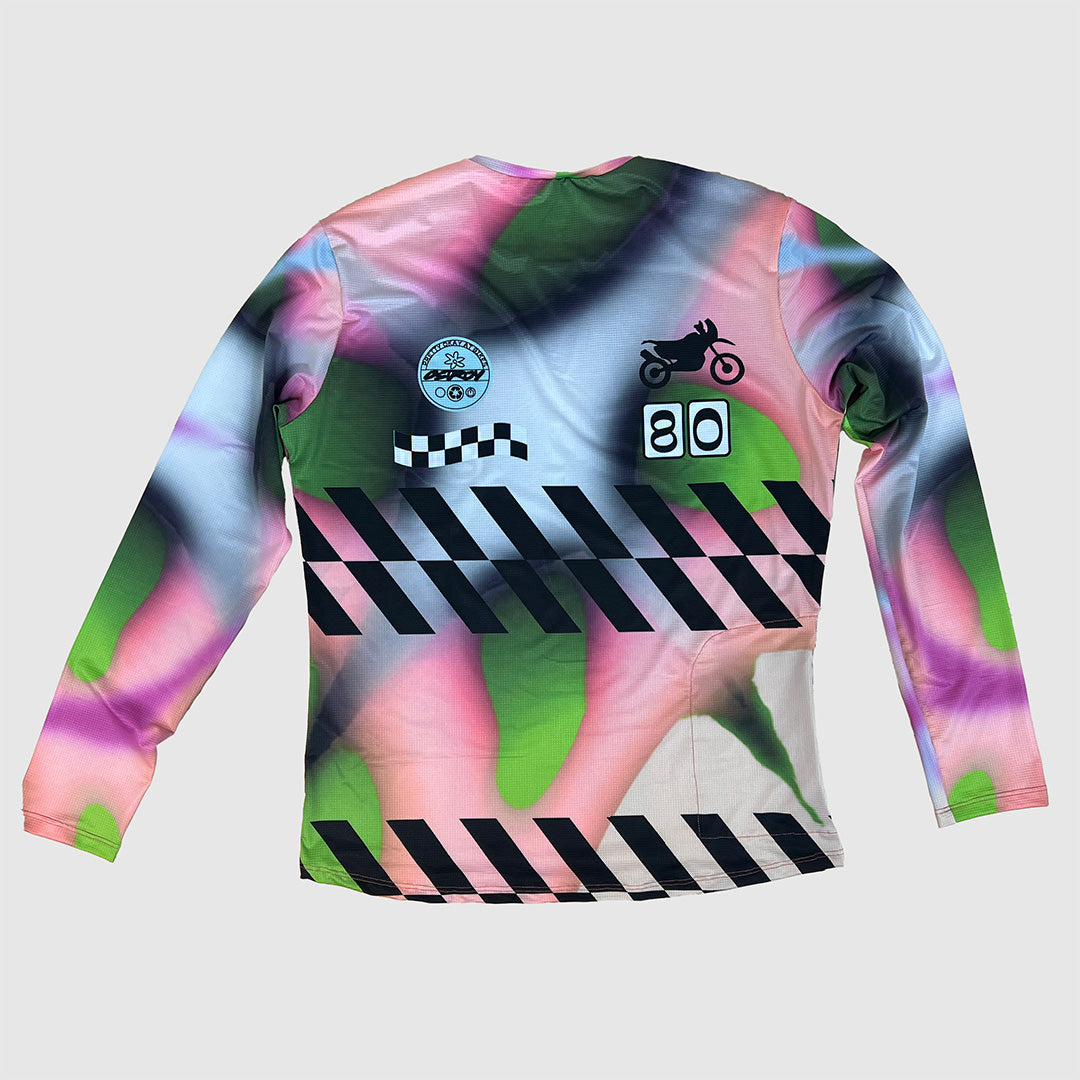 Scirocco Men's Long Sleeve Running Shirt - Breathable Moisture Wicking Performance Tee for Marathon & Outdoor Training