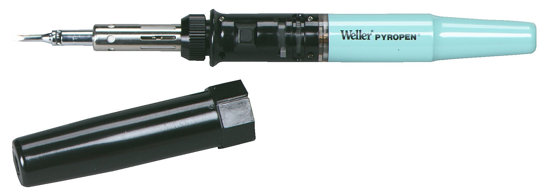 Weller WPA2 Pyropen Professional Self-Igniting Cordless Butane Soldering Iron Kit - Portable Soldering Tool for Electronics Repair, Jewelry Making & DIY Projects