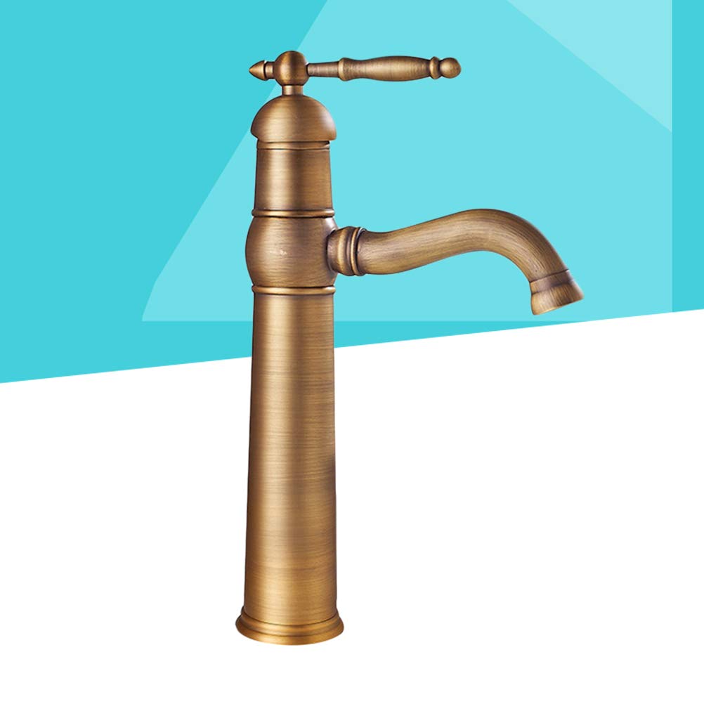 Premium Brass Kitchen Sink Faucet - High-Quality Brass Pull-Out Sprayer Faucet for Modern Kitchens | Perfect for Cooking, Washing Dishes & Home Renovation