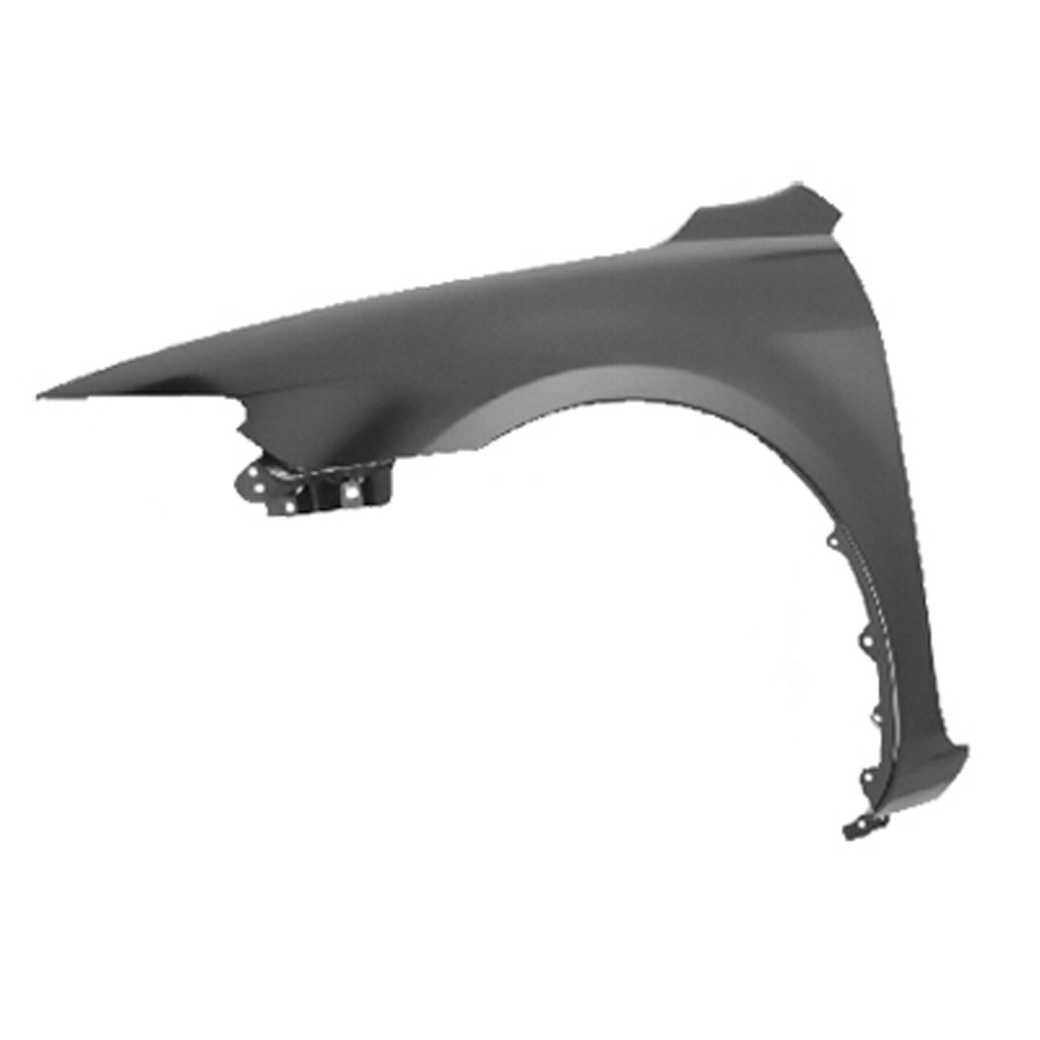 Compatible Replacement Fender FR LH Cap for Mazda 6 2003-2008 (MA1240147C) - Perfect Fit for Front Right Wheel Arch Repair & Restoration