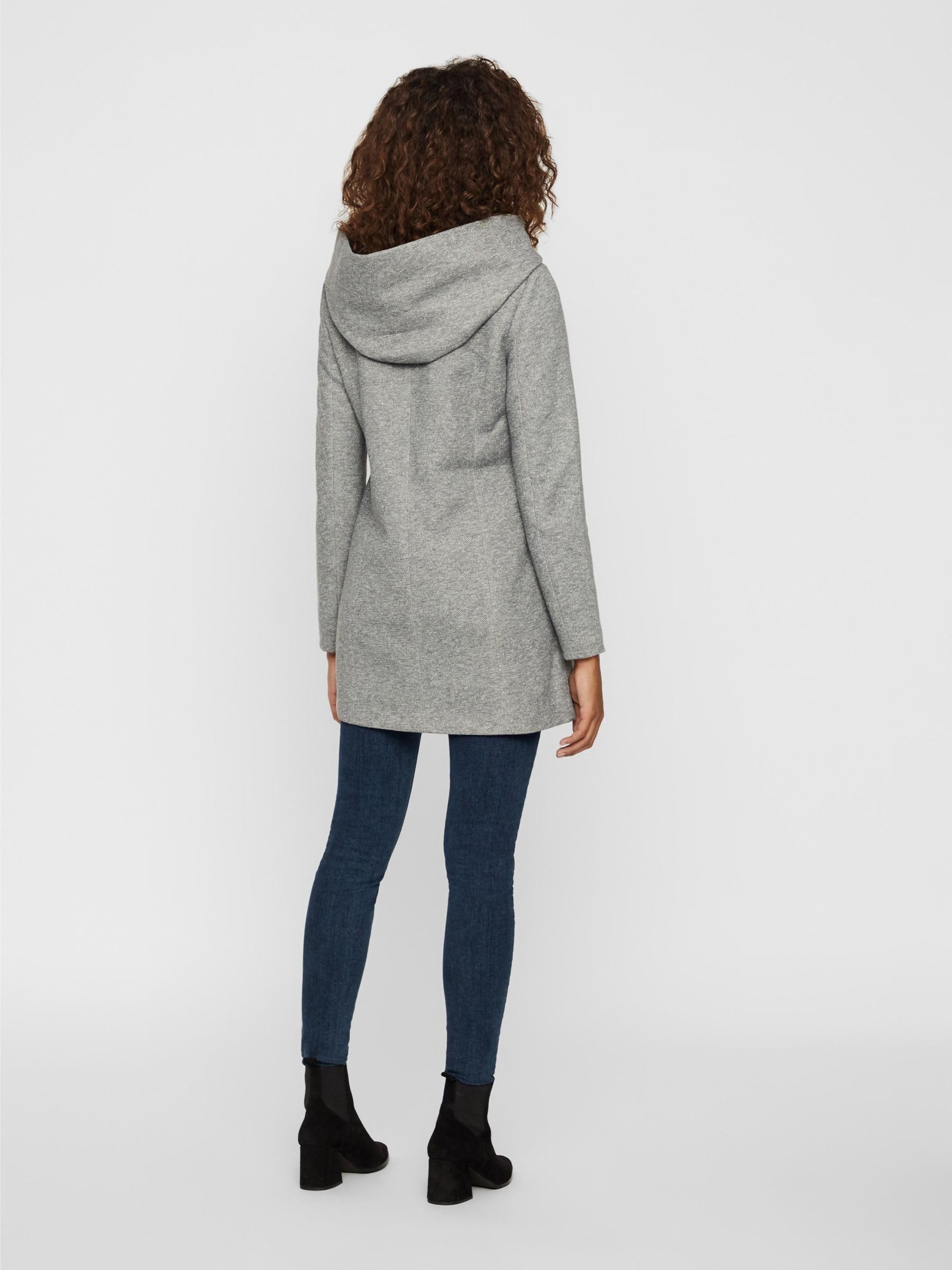 VERO MODA Women's Knit Trench Coat - Stylish & Warm for Fall