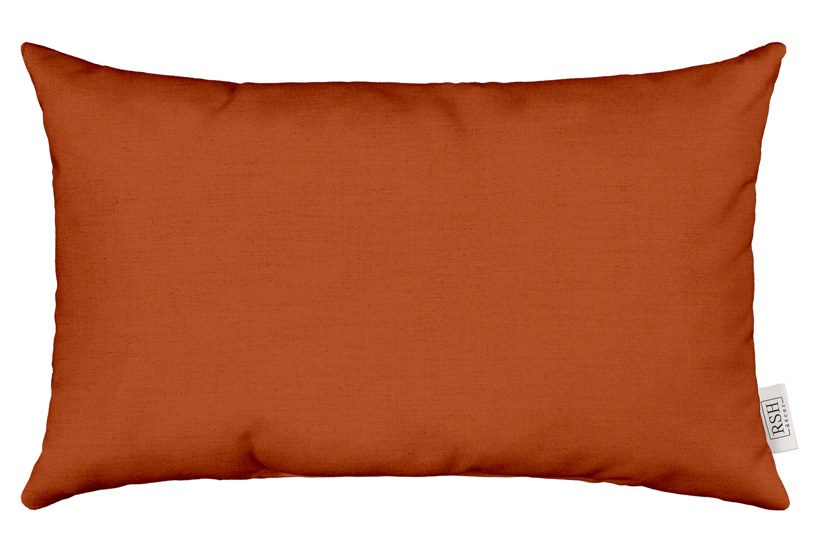 Sunbrella Canvas Oranges Lumbar Throw Pillow - Waterproof & Fade-Resistant Decorative Cushion for Outdoor & Indoor Use - Perfect for Patio, Sofa, Bedroom Decor
