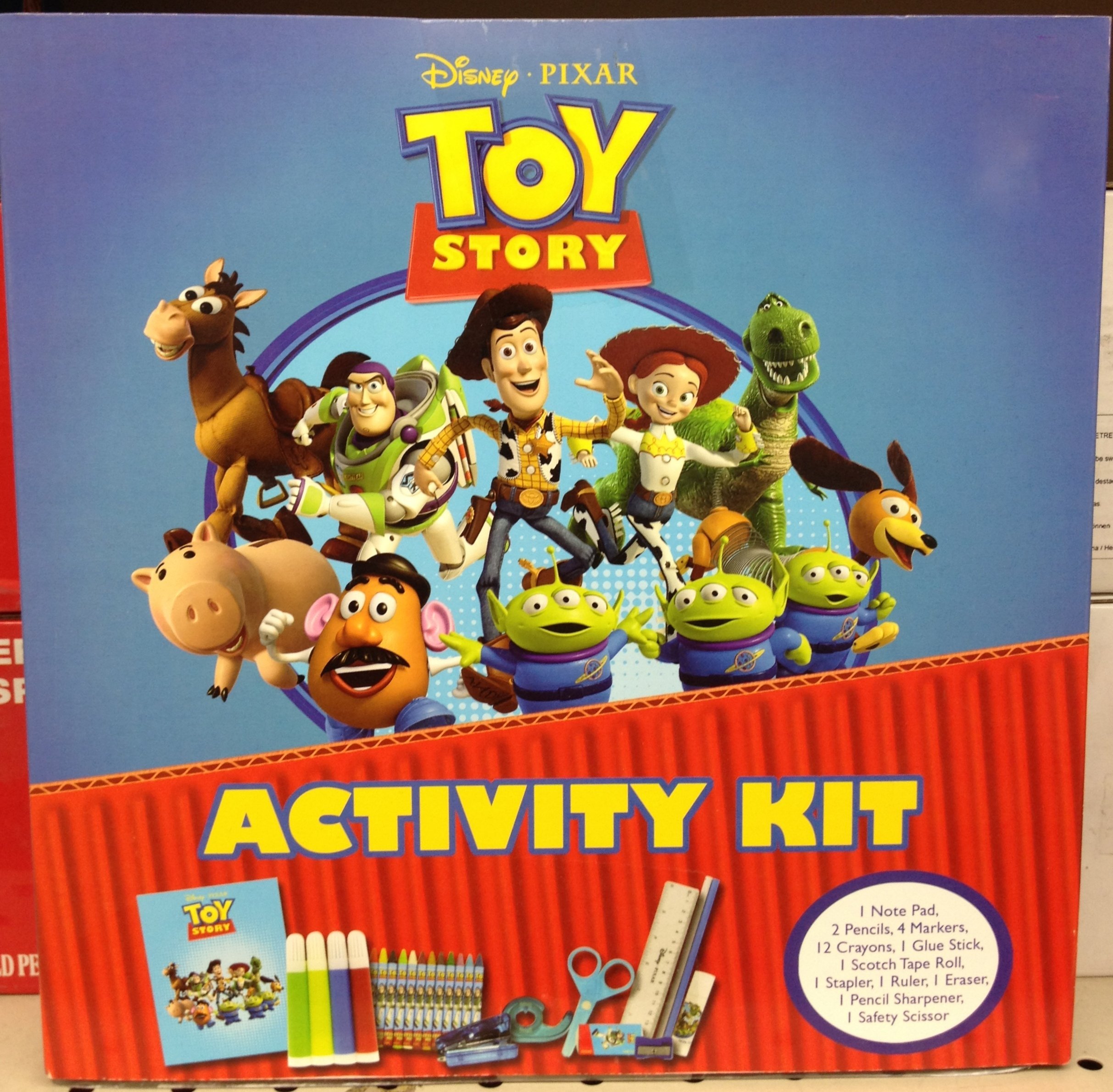 Disney Pixar Toy Story Activity Kit for Kids - Creative Play Set with Coloring, Stickers & Games - Perfect for Birthday Gifts & Travel Entertainment