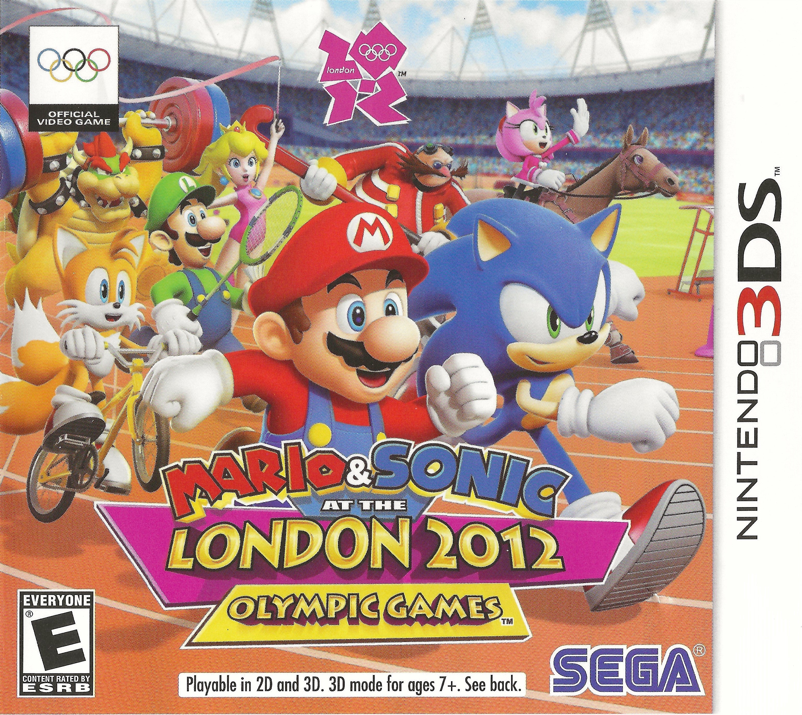 Mario & Sonic at the London 2012 Olympic Games - Nintendo Wii Sports Video Game for Kids & Adults - Fun Family Party & Multiplayer Competition