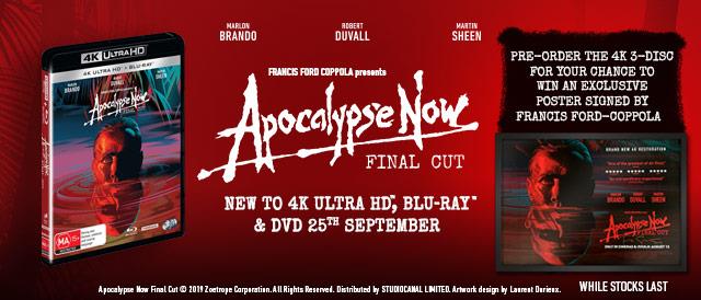 Apocalypse Now: Final Cut - 4K Ultra HD Blu-ray | War Movie Classic | Vietnam War Film | Collector's Edition | Perfect for Movie Nights & Film Buffs