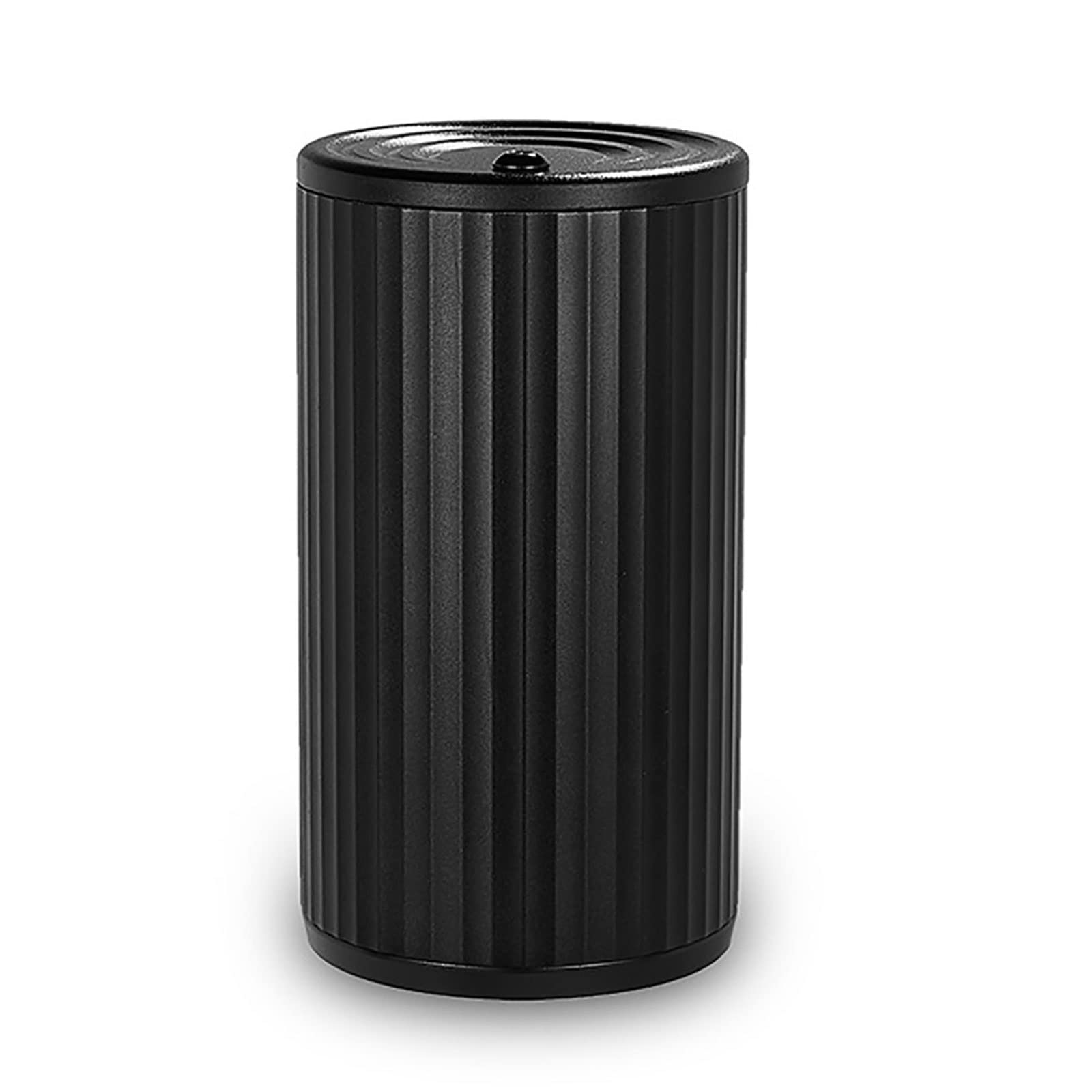 Premium Stainless Steel Car Ashtray - Portable Smoking Ash Holder for Car, Home & Office Use - Easy to Clean & Disassemble (Black) - Ideal for Road Trips, Commuting & Indoor Smoking Areas