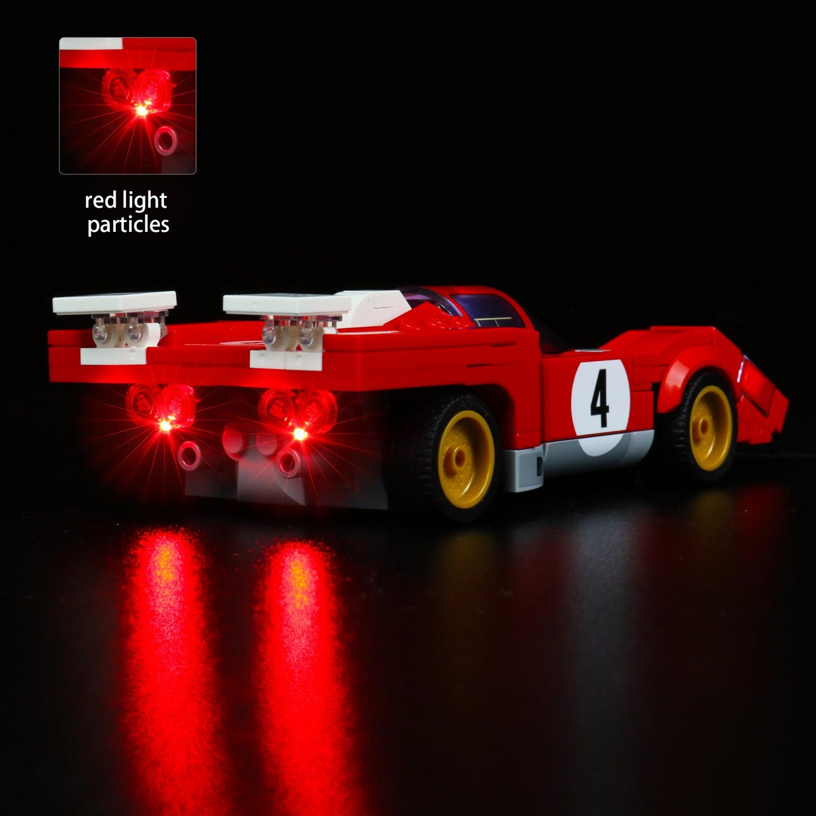 LEGO Speed Champions 512M Ferrari 7690 Light Kit - LED Lighting Set for Building Blocks - Perfect for Display & Nighttime Play