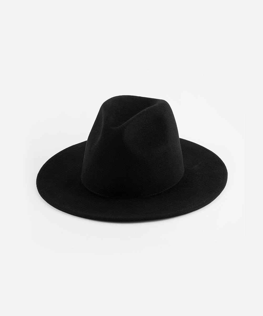 Stylish Wes Tall Fedora Hat for Men - Classic Wool Felt Dress Hat with Wide Brim - Perfect for Vintage Outfits, Cosplay & Formal Occasions