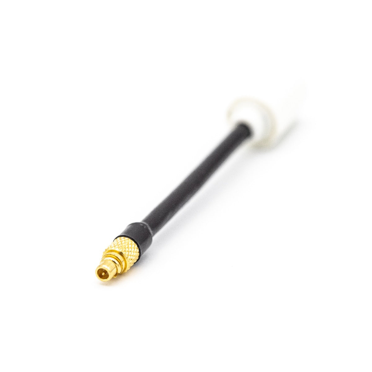 EMAX Nano 5.8G LHCP Antenna (White, 50mm, MMCX Connector) for FPV Drones, Quadcopters and RC Aircraft - Long Range Signal Transmission