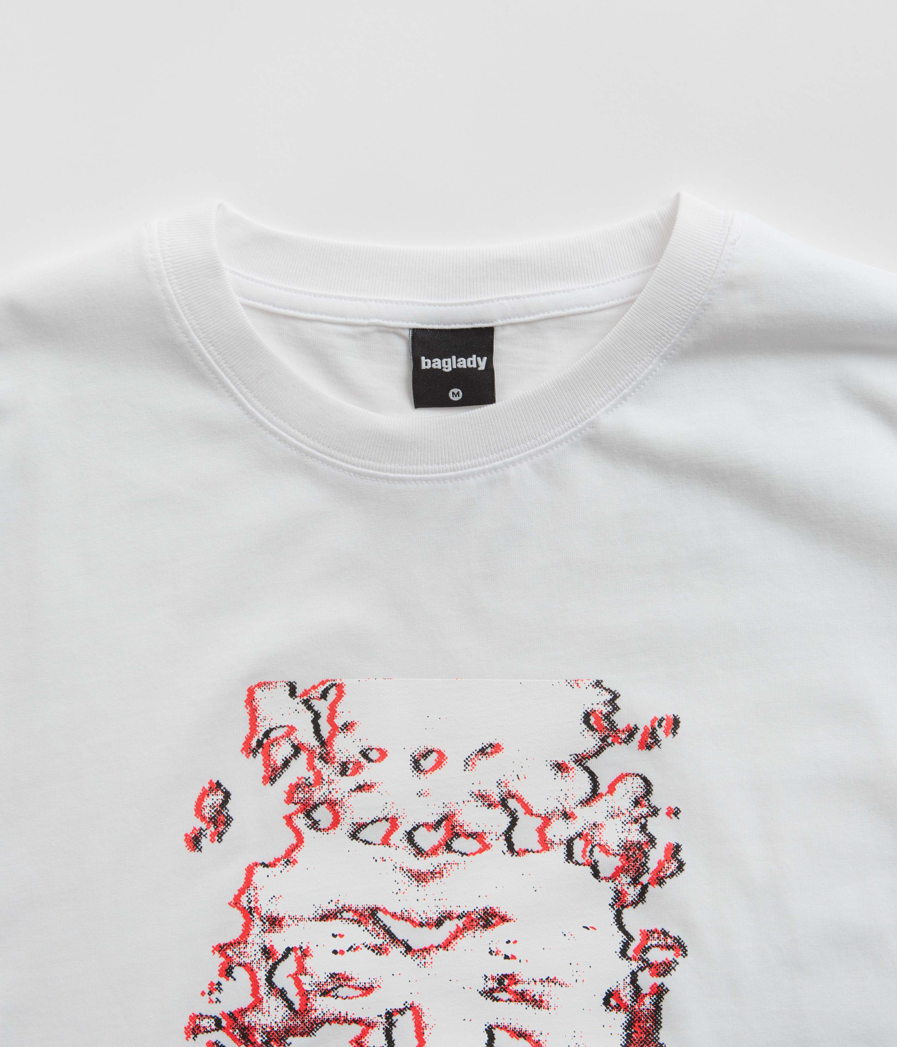 Baglady Oracle T-Shirt for Women - Soft Cotton White Tee - Casual Wear, Street Style & Everyday Comfort