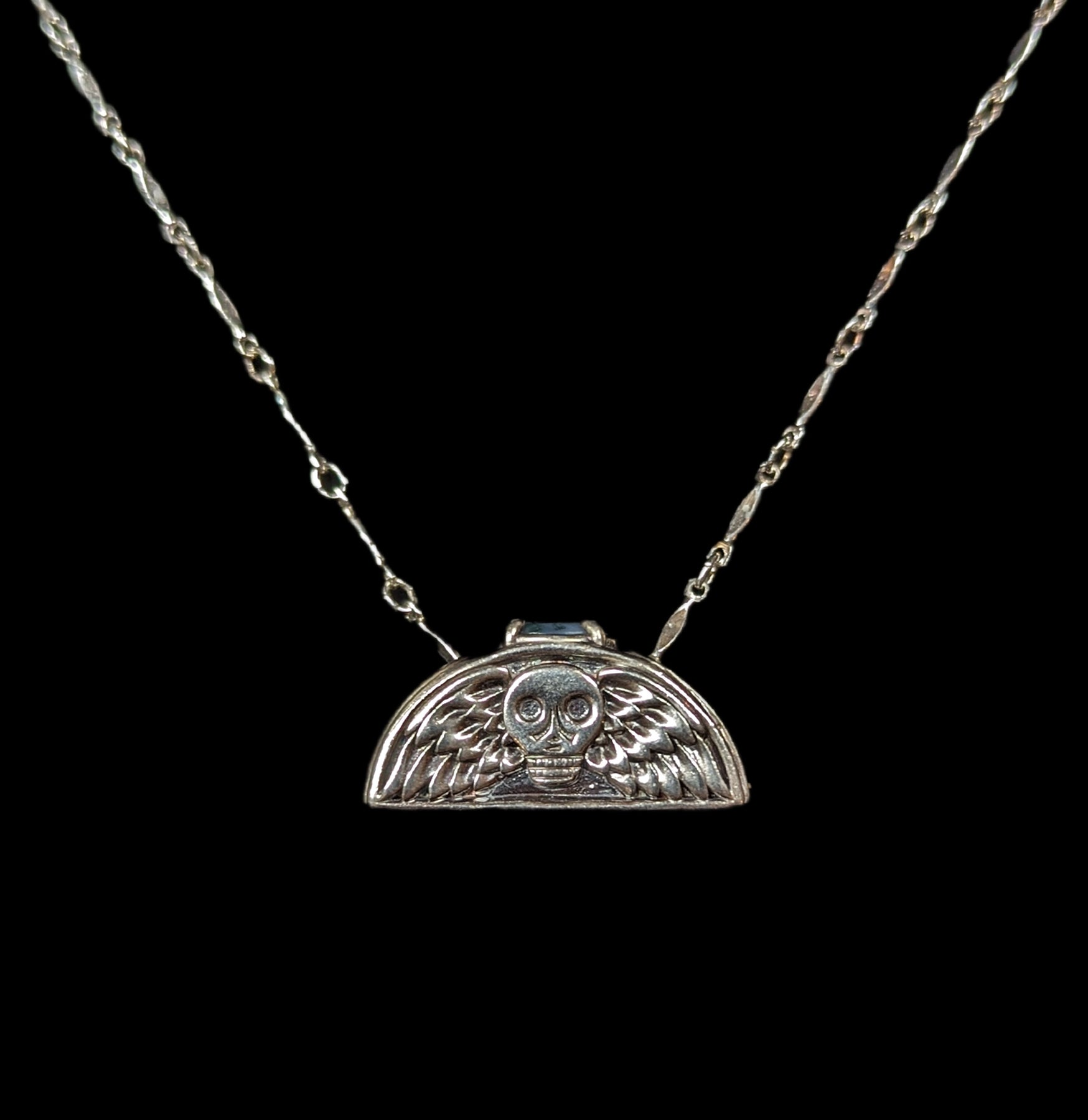 Antiqued Sterling Silver 