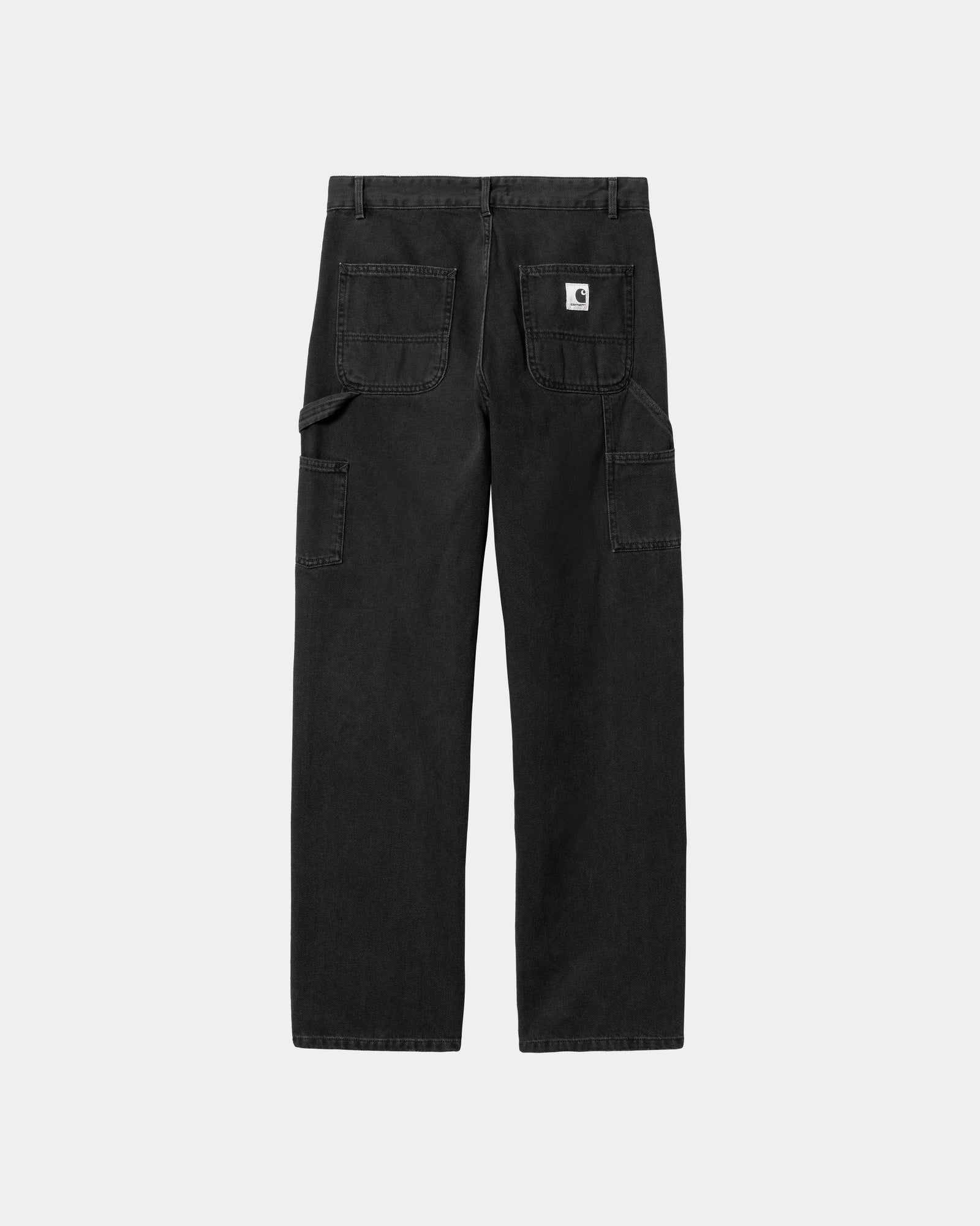 Pierce Pant Straight Denim Jeans | Black Stone Washed for Men & Women | Perfect for Casual Wear & Everyday Outfits