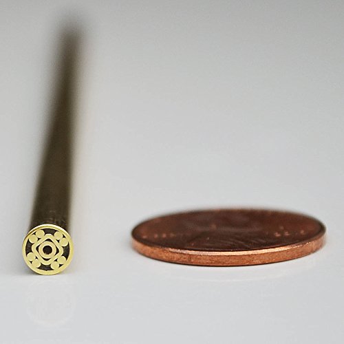 Custom Mosaic Pins for Knife Making - Brass, Copper & Steel Blank Blades (3/16