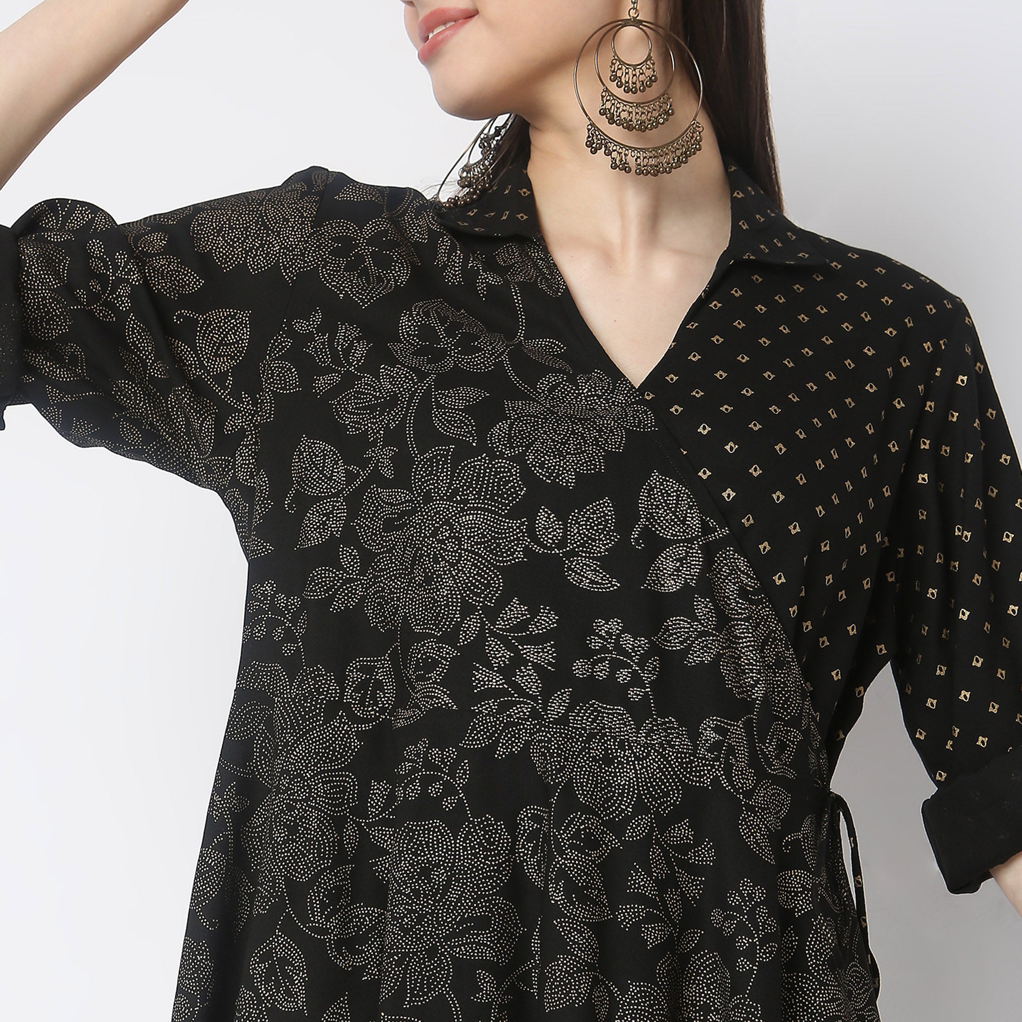 Flare Fit Printed Kurta with Pant Co-ords - Stylish Indian Ethnic Outfit for Women | Perfect for Festivals, Weddings & Casual Wear
