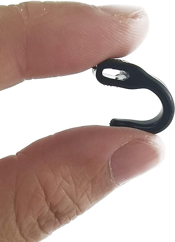 FEORA Anti-Slip Eyeglass Ear Grips - Spectacle Temple Tips Retainer for Glasses, Non-Slip Eyewear Holders to Prevent Falling (2 Pairs) - Perfect for Sports, Reading & Active Lifestyles