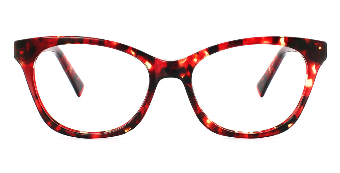 Stylish Multi-Pattern Cateye Glasses Frame WD2166 - Trendy Eyewear for Women, Fashionable Accessory for Daily Wear & Special Occasions