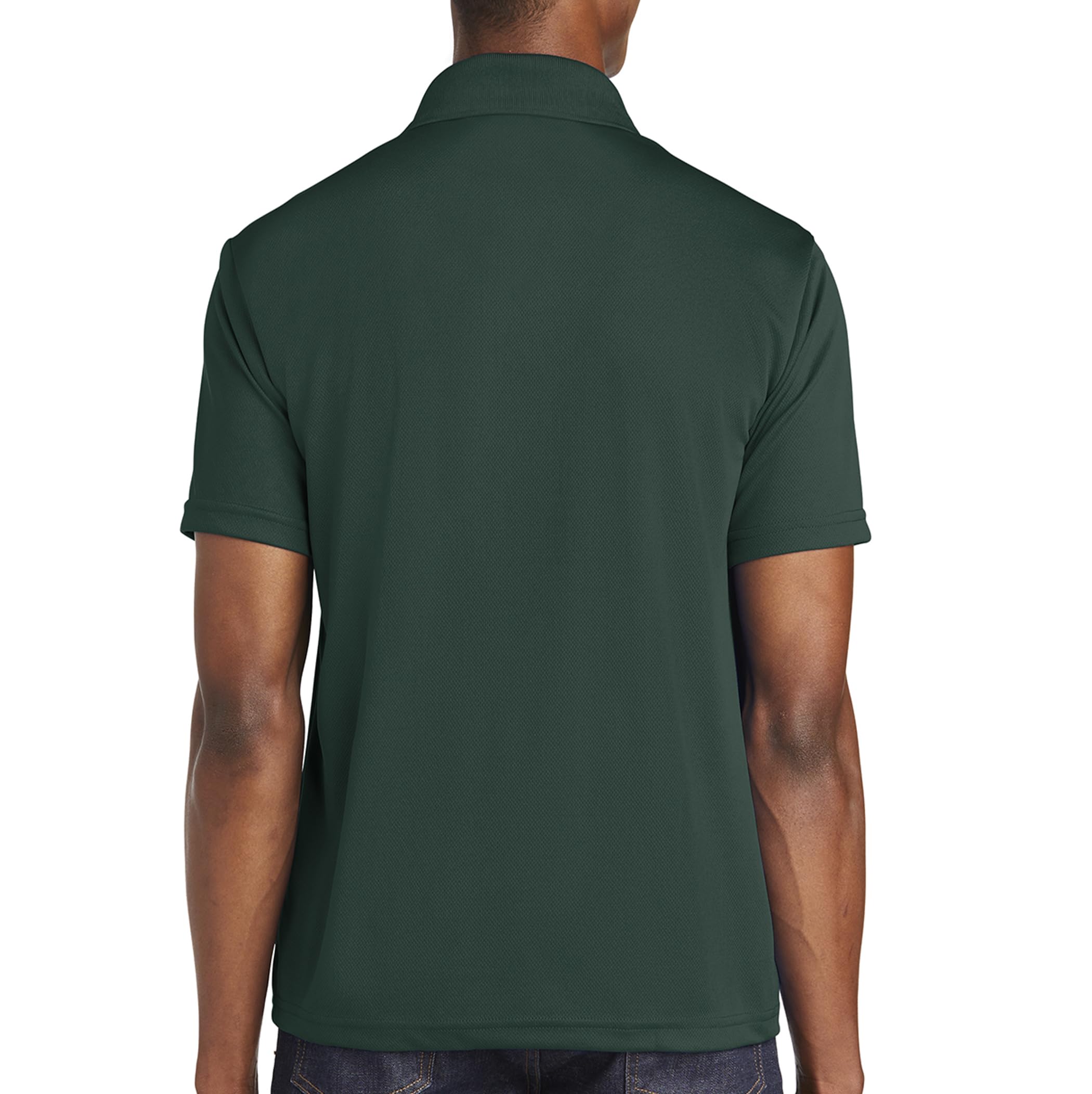 Custom Embroidered Men's Polo Shirt - Personalized Short Sleeve Golf Shirt with Name/Text - Perfect for Golf, Business Casual & Summer Outings