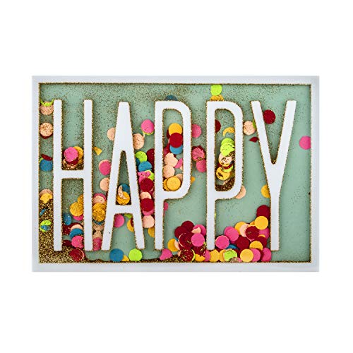 Happy Glitter Shaker