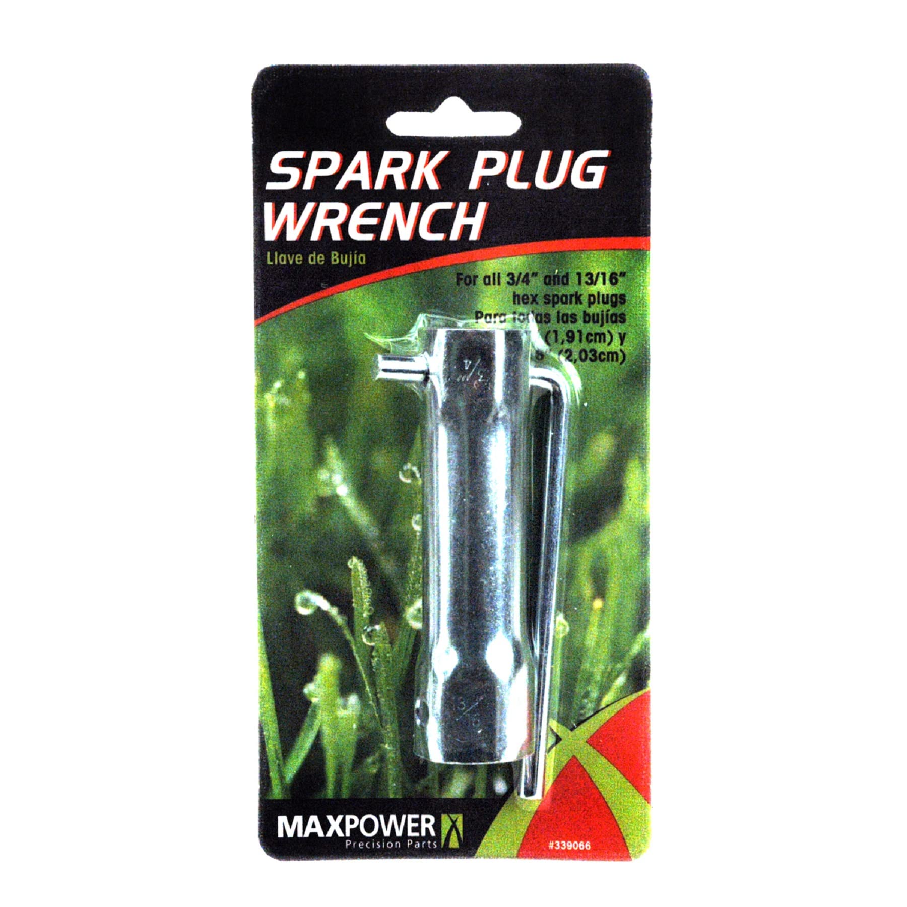 Maxpower 339066 Universal Spark Plug Wrench - Fits 3/4