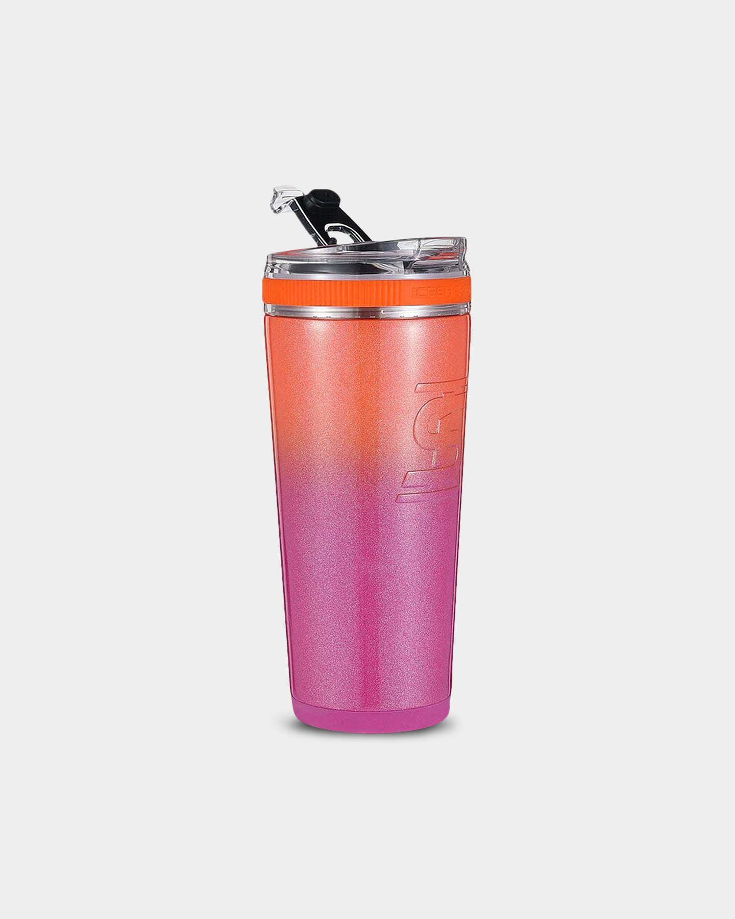 Insulated Ice Shaker Flex Bottle - Leakproof Stainless Steel Protein Shaker Cup for Gym, Workout & Travel - Keeps Drinks Cold for 24 Hours