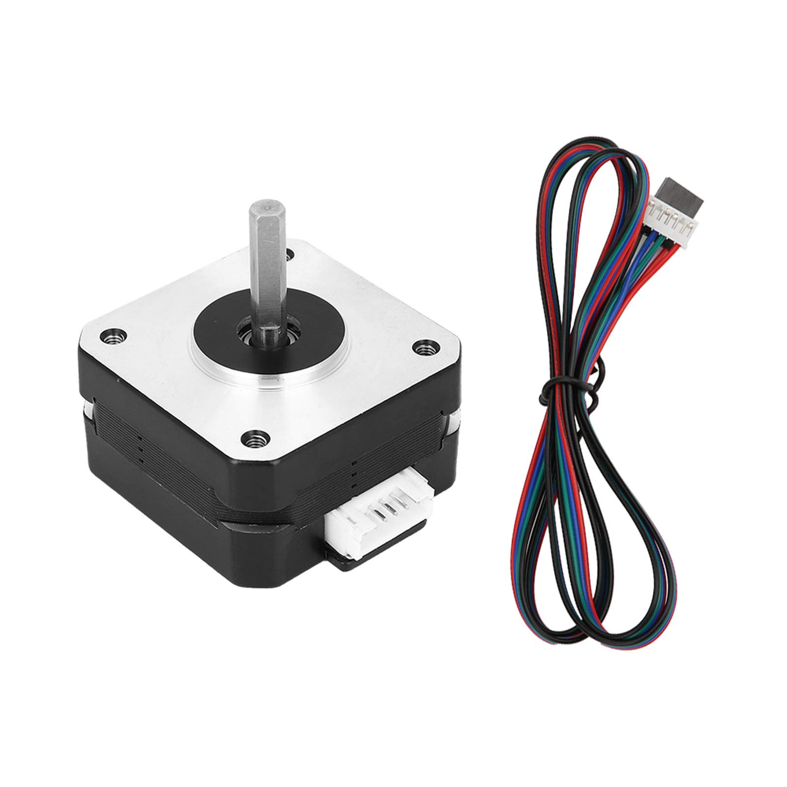 Nema 17 Stepper Motor 0.7A 12V with 4 Cables - High Precision 17HS4023 Stepper Motor for 3D Printers, CNC Machines & DIY Robotics Projects