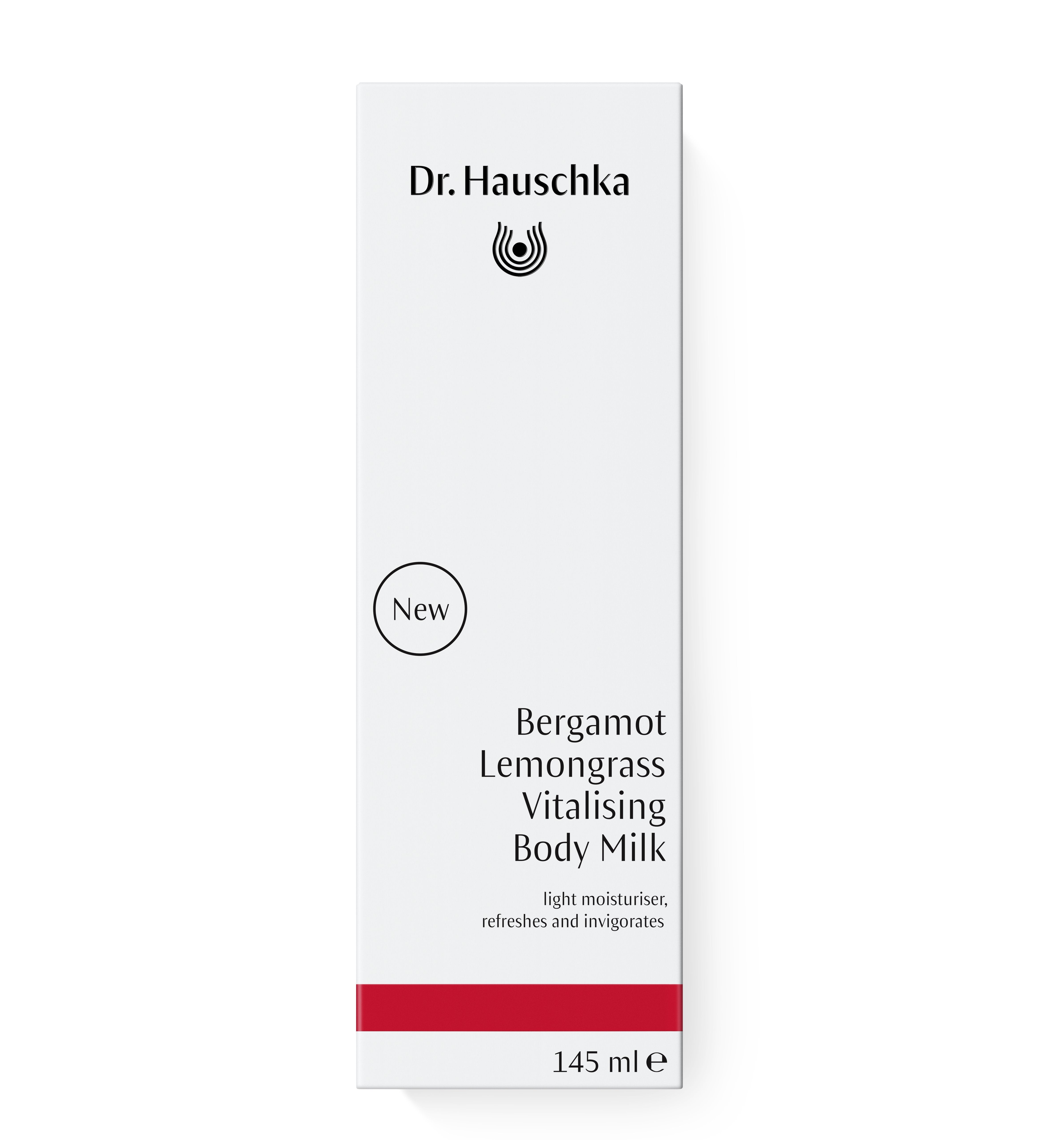 Dr. Hauschka Bergamot Lemongrass Vitalizing Body Milk - Hydrating & Revitalizing Lotion for Dry Skin, Perfect for Daily Moisturizing & Spa Relaxation