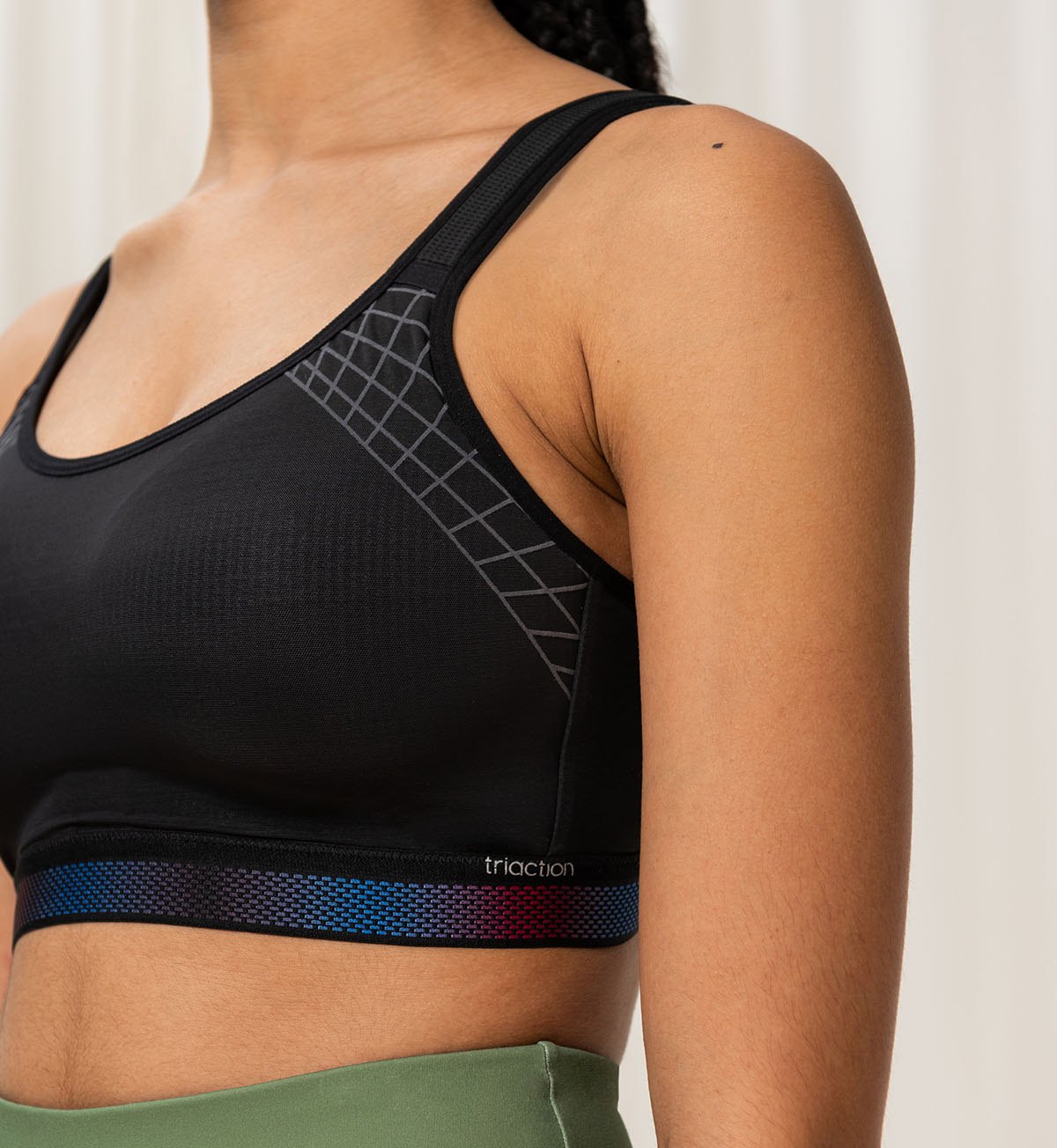 TRIACTION CARDIO FLOW MINIMIZER BRA - High Support Sports Bra for Running, Yoga & Gym Workouts - Comfortable & Breathable Activewear for Women