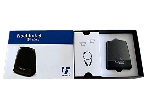 Noahlink Wireless Bluetooth Hearing Aid Programmer by HIMSA - Compatible with ReSound, Oticon & More | Stream Audio & Adjust Settings Easily for Better Hearing Experience