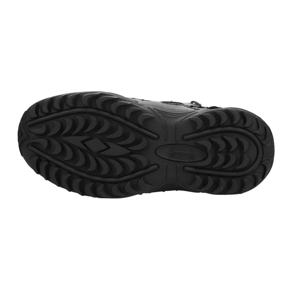 Reebok Women's Rapid Response RB 6 Inch Electrical Hazard Composite Toe Work Safety Shoes - Black for Construction, Warehouse & Industrial Work
