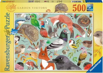 Premium 500-Piece Ravensburger Jigsaw Puzzles - Assorted Designs for Adults & Kids - Perfect for Family Game Nights & Stress Relief
