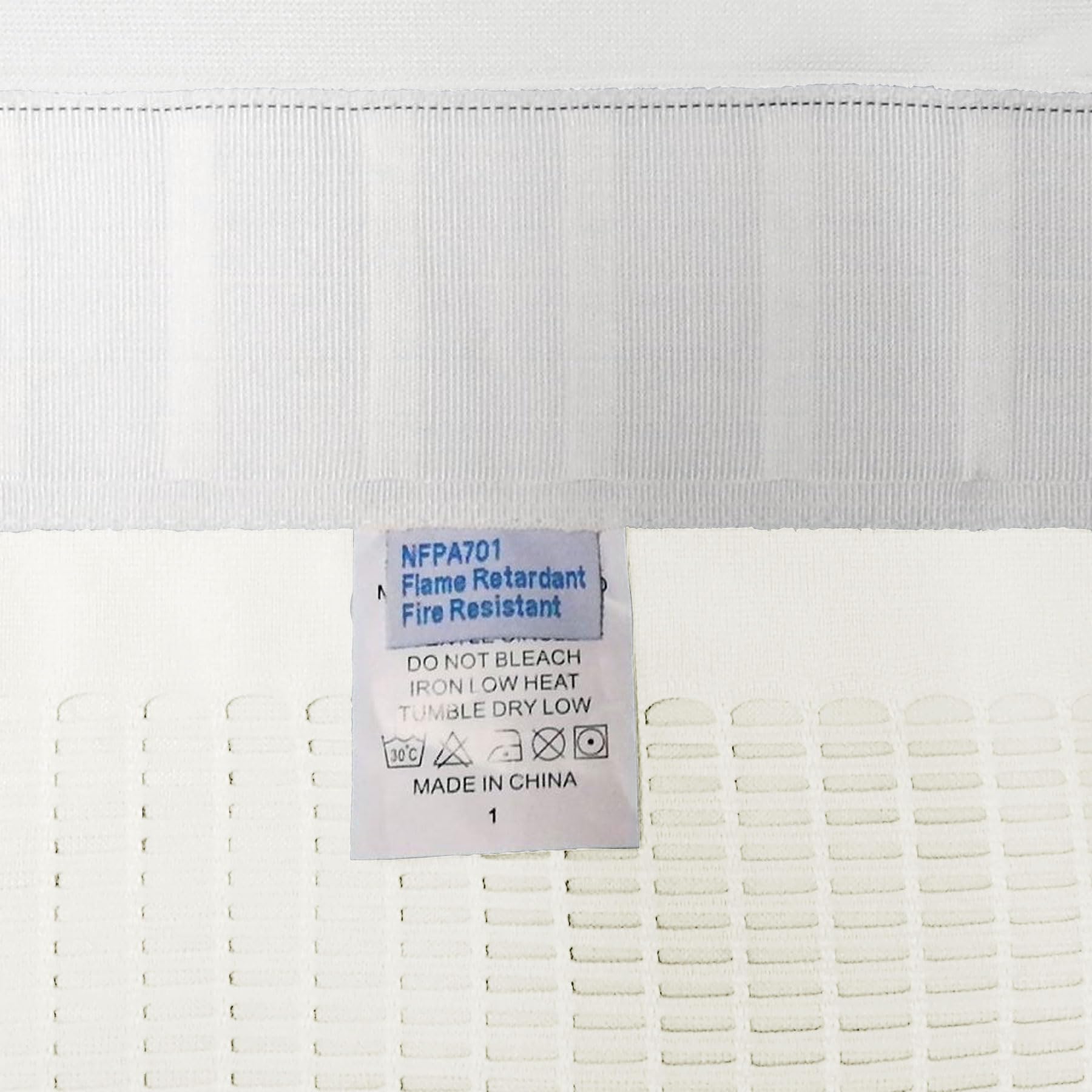 Cololeaf 10ft Wide x 8.5ft Tall Nickel Grommet Medical Privacy Curtain - Flexible Hospital & Clinic Curtain for High Ceilings, Lab & Curved Rooms - White & Customizable - Perfect for Healthcare Facilities, Exam Rooms & Patient Privacy Areas