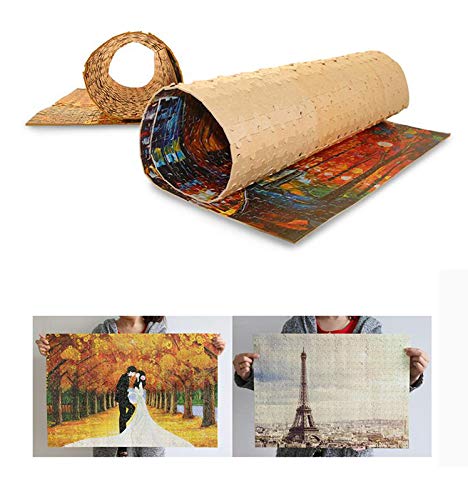 500-Piece Cherry Blossom Bridge Japanese Wooden Jigsaw Puzzle - 20.6 x 15.1 Inches - Perfect for Family Game Night & Stress Relief