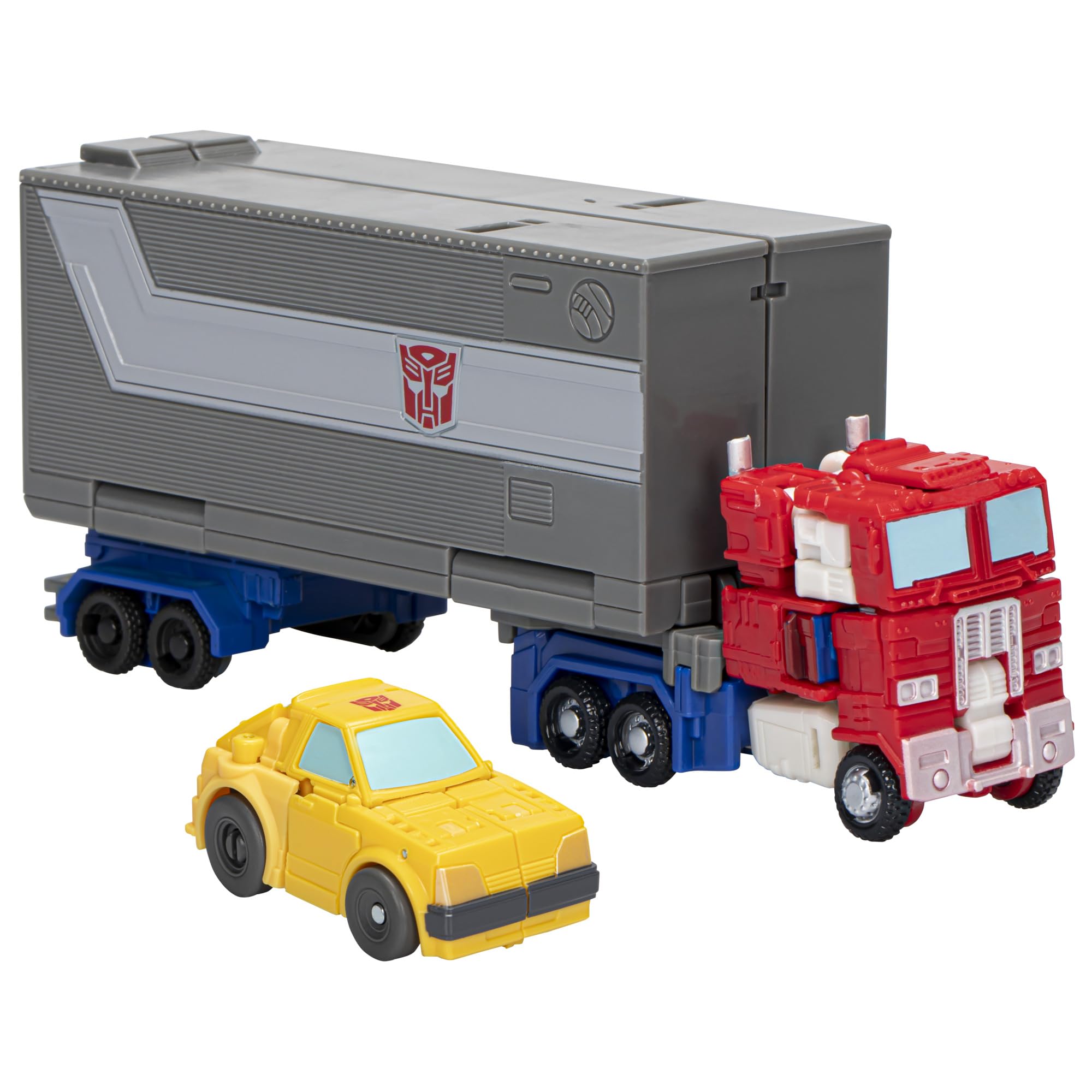 Transformers Toys Legacy Evolution Core Class Optimus Prime & Bumblebee Action Figures - 3.5-inch Collectible Robot Toys for Kids Ages 8+ | Perfect for Playtime, Display & Gifts for Transformers Fans