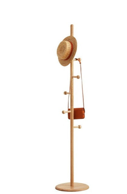13.8x13.8х66.9 inch / 35x35x170сm / natural wood color/ Ash Clothes hanger