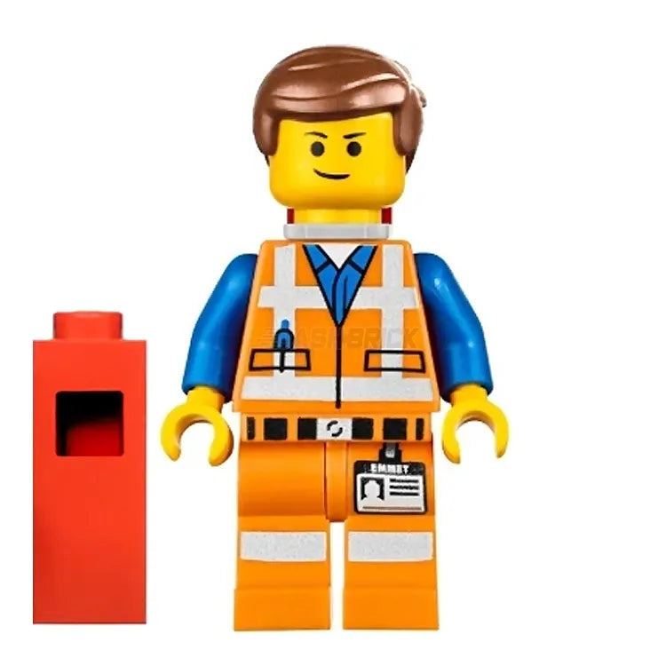 LEGO Minifigure Emmet with Piece of Resistance - The LEGO Movie Collectible Toy for Display & Play | Perfect for Fans, Builders & Movie Enthusiasts