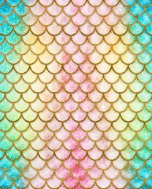 Dreamlike Mermaid Fish Scale-31
